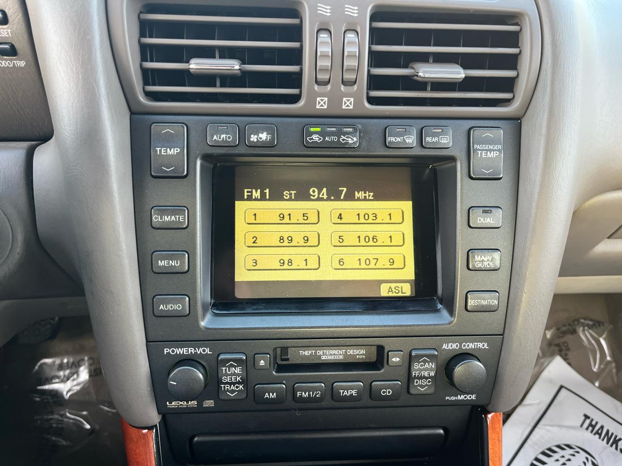 Lexus GS 300/400 GS 300 1998