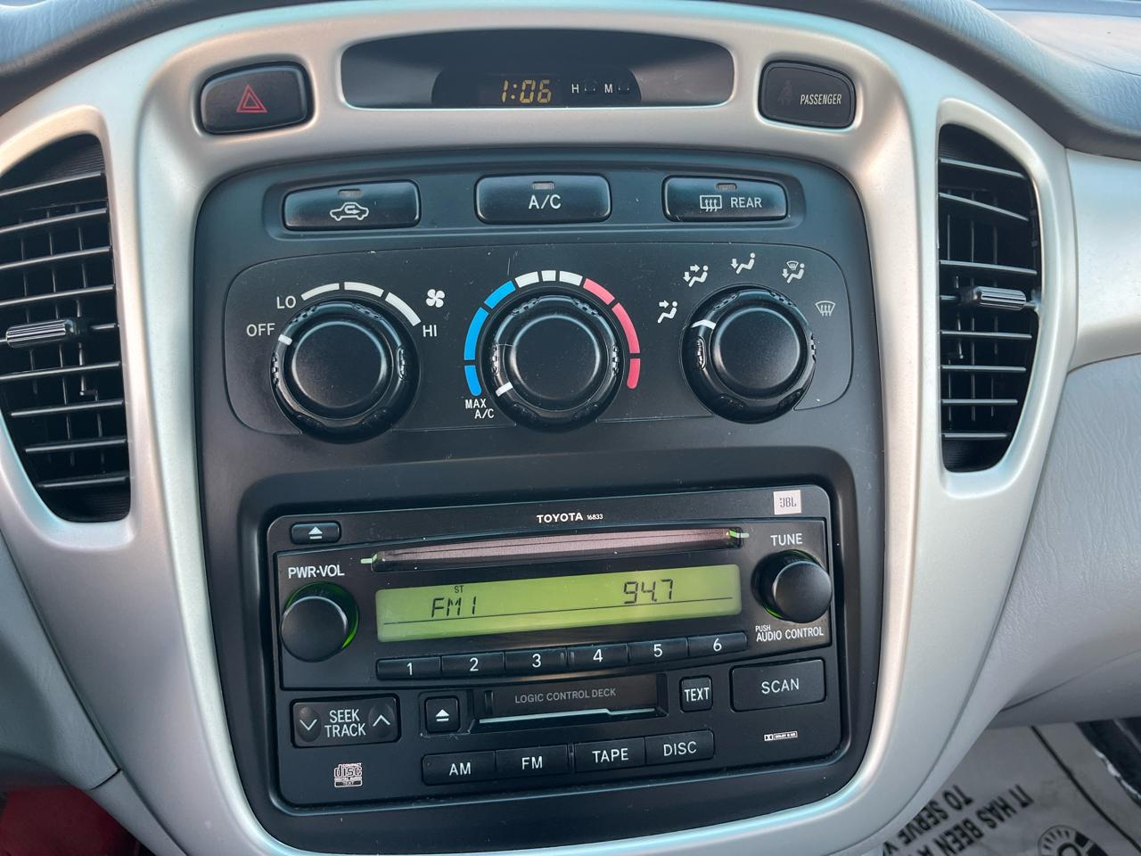 Toyota Highlander Limited V6 2WD 2006