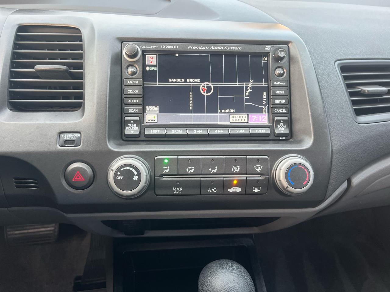 Honda Civic EX Coupe AT with Navigation 2007