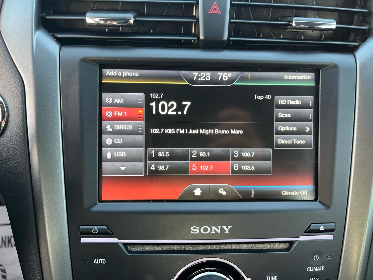 Ford Fusion Titanium AWD 2014