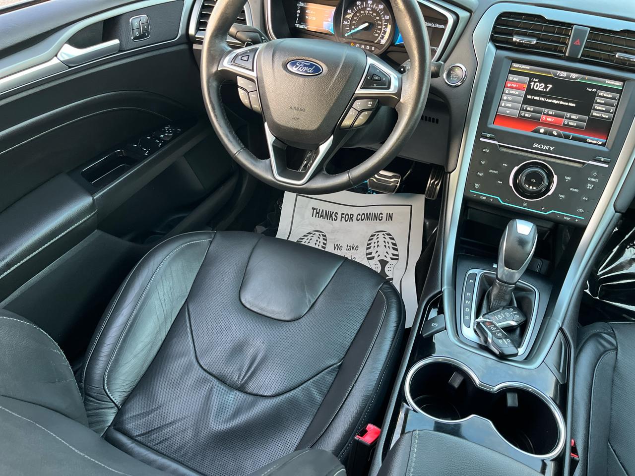 Ford Fusion Titanium AWD 2014