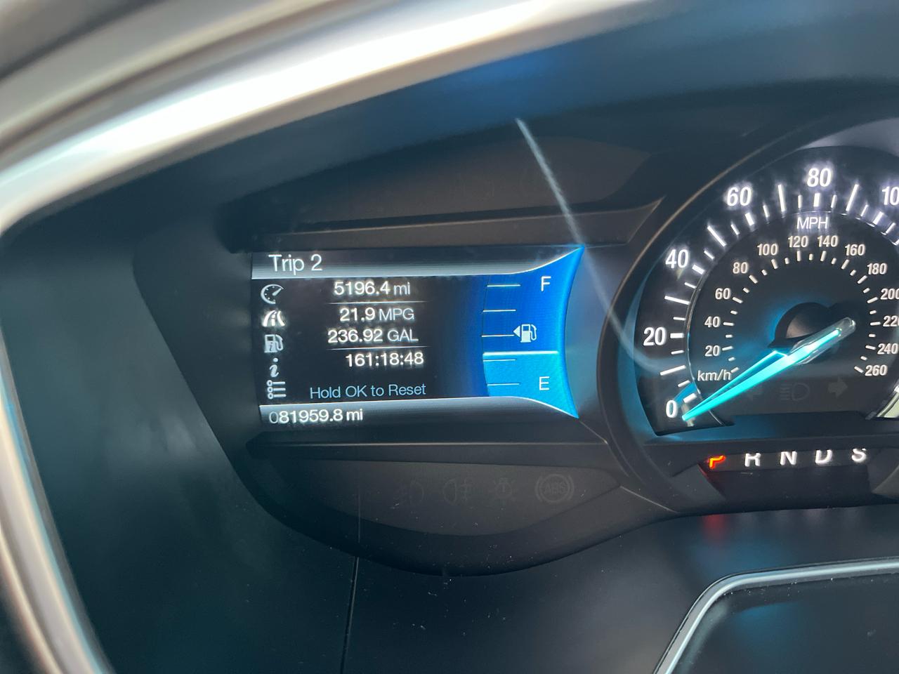 Ford Fusion Titanium AWD 2014