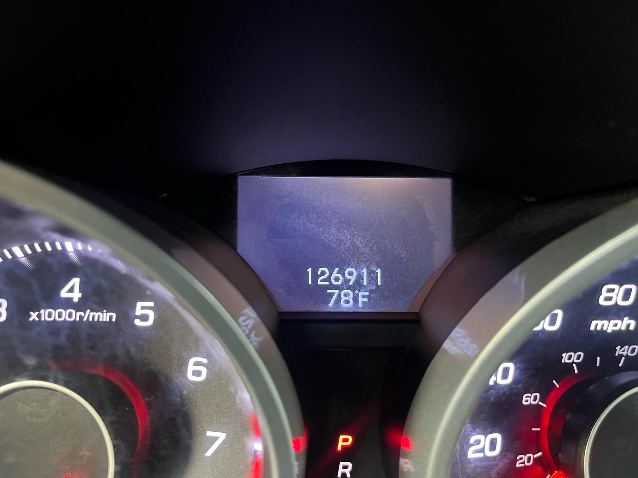Acura TL 6-Speed AT with Tech Package and 18-In. WP 2012