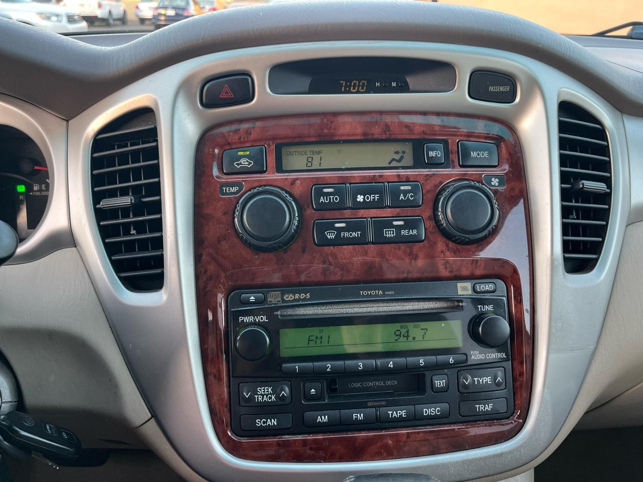 Toyota Highlander 4dr V6 Limited (Natl) 2004