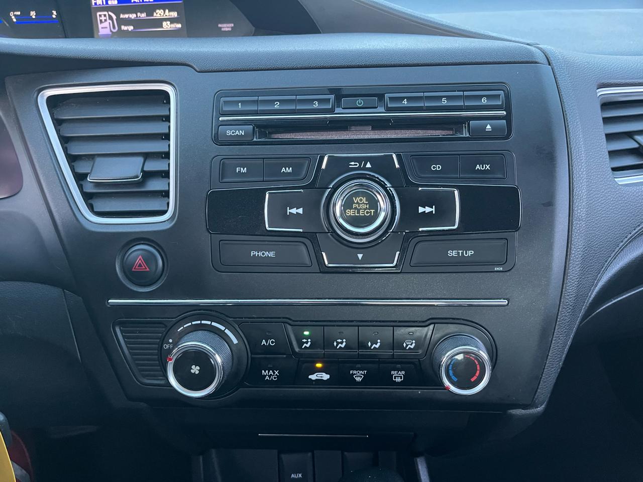 Honda Civic LX Coupe CVT 2014