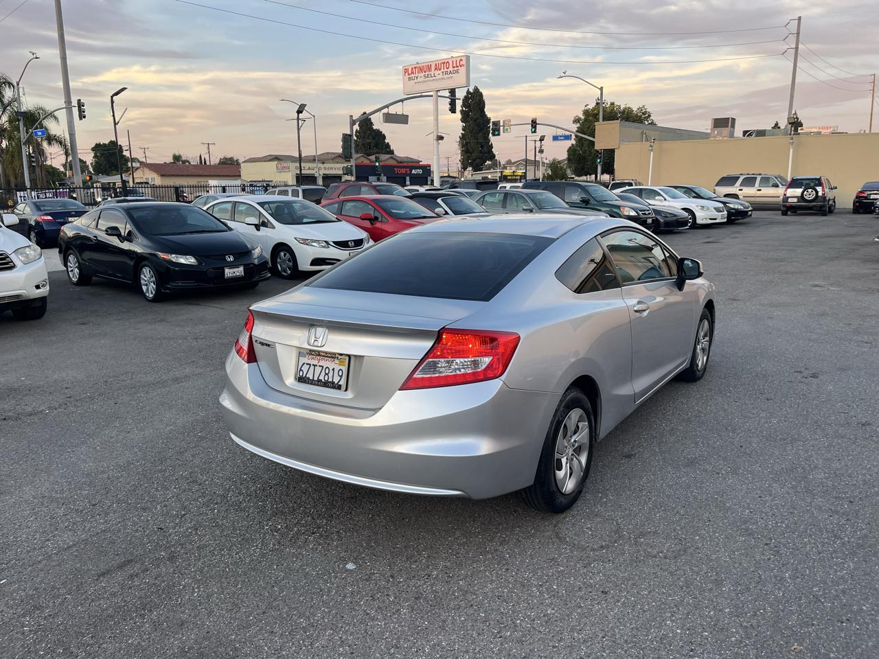 Honda Civic LX Coupe 5-Speed AT 2013