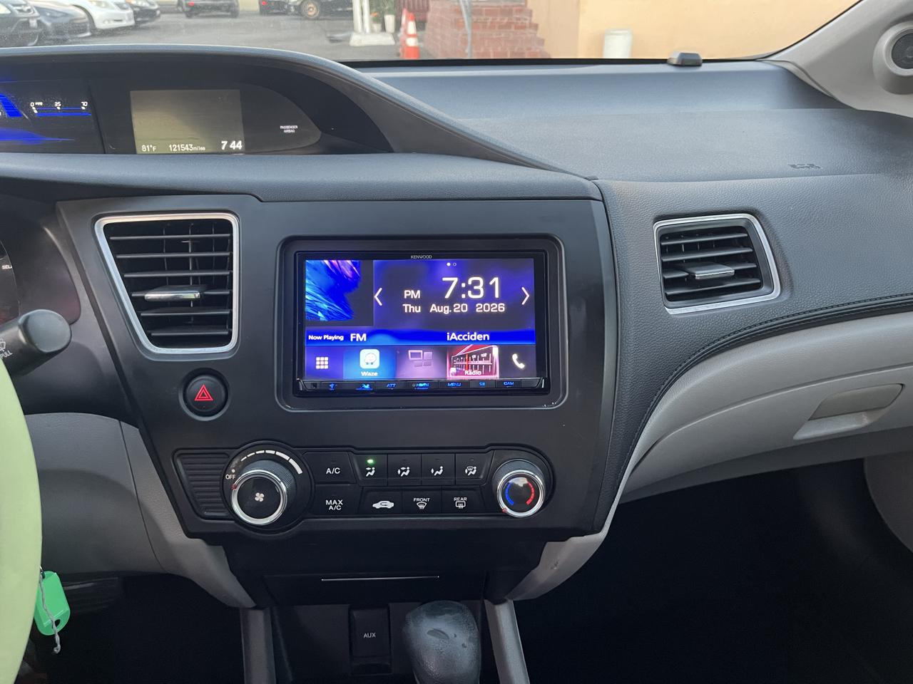 Honda Civic LX Coupe 5-Speed AT 2013