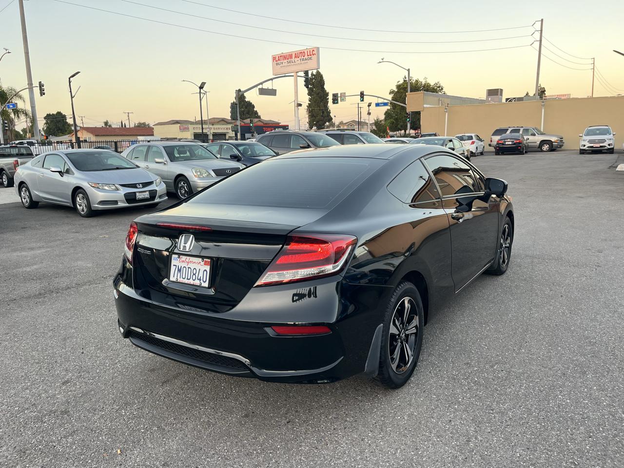 Honda Civic EX Coupe CVT 2015