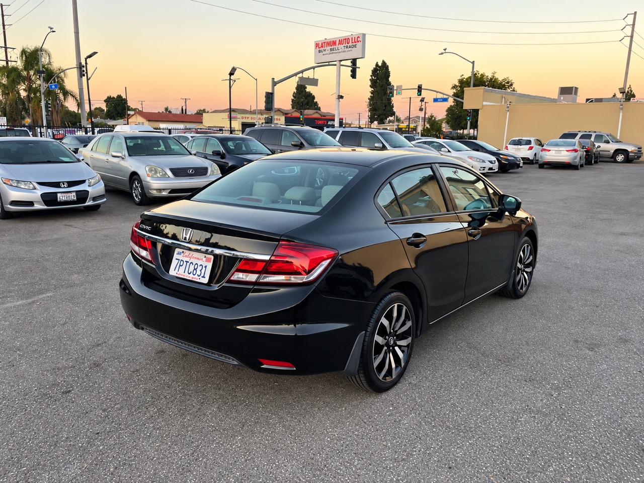 Honda Civic EX-L Sedan CVT 2015