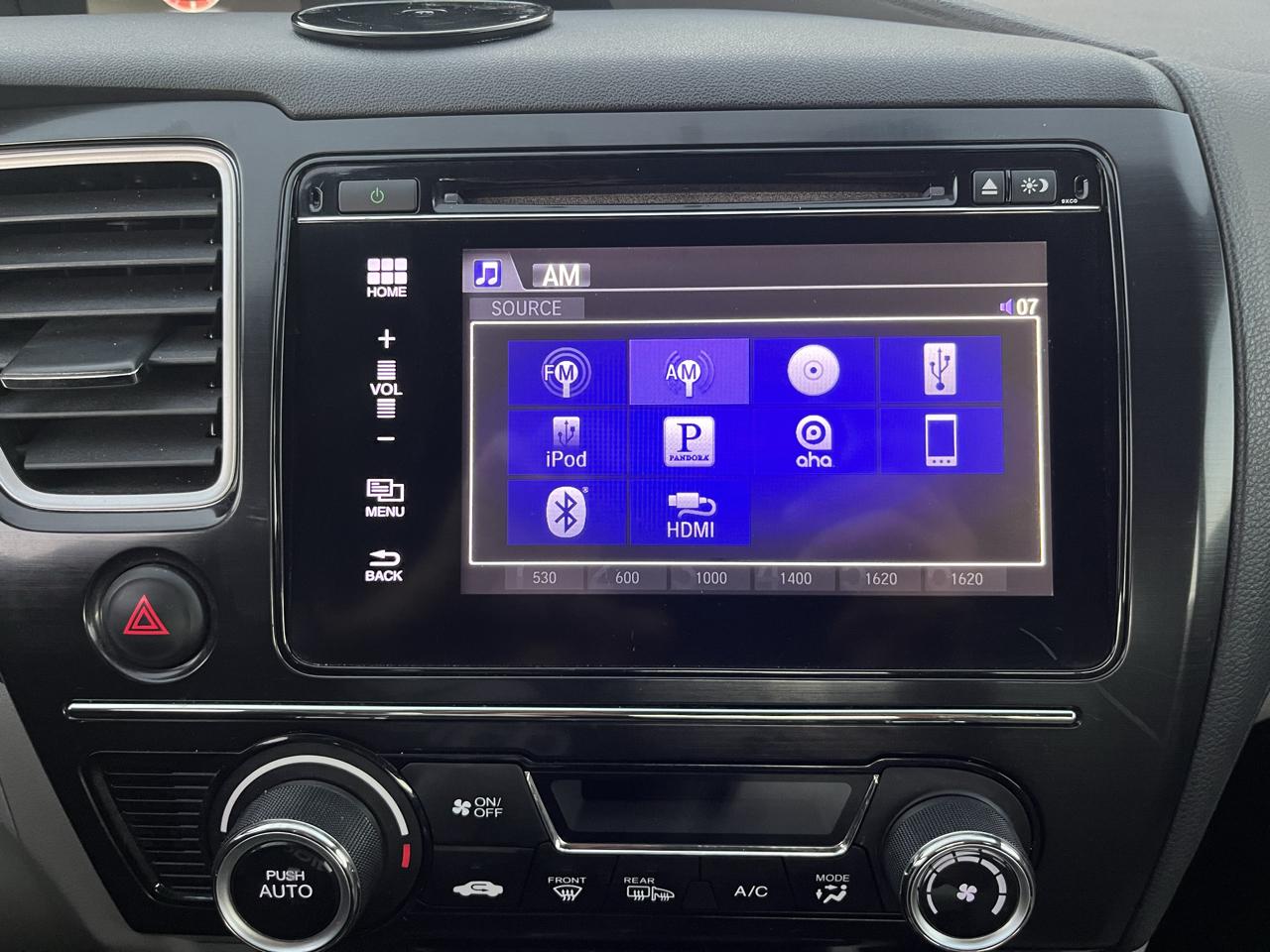 Honda Civic EX-L Sedan CVT 2015