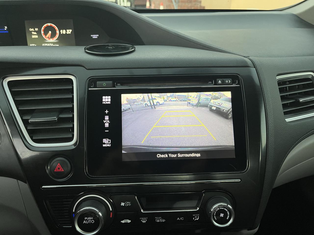 Honda Civic EX-L Sedan CVT 2015