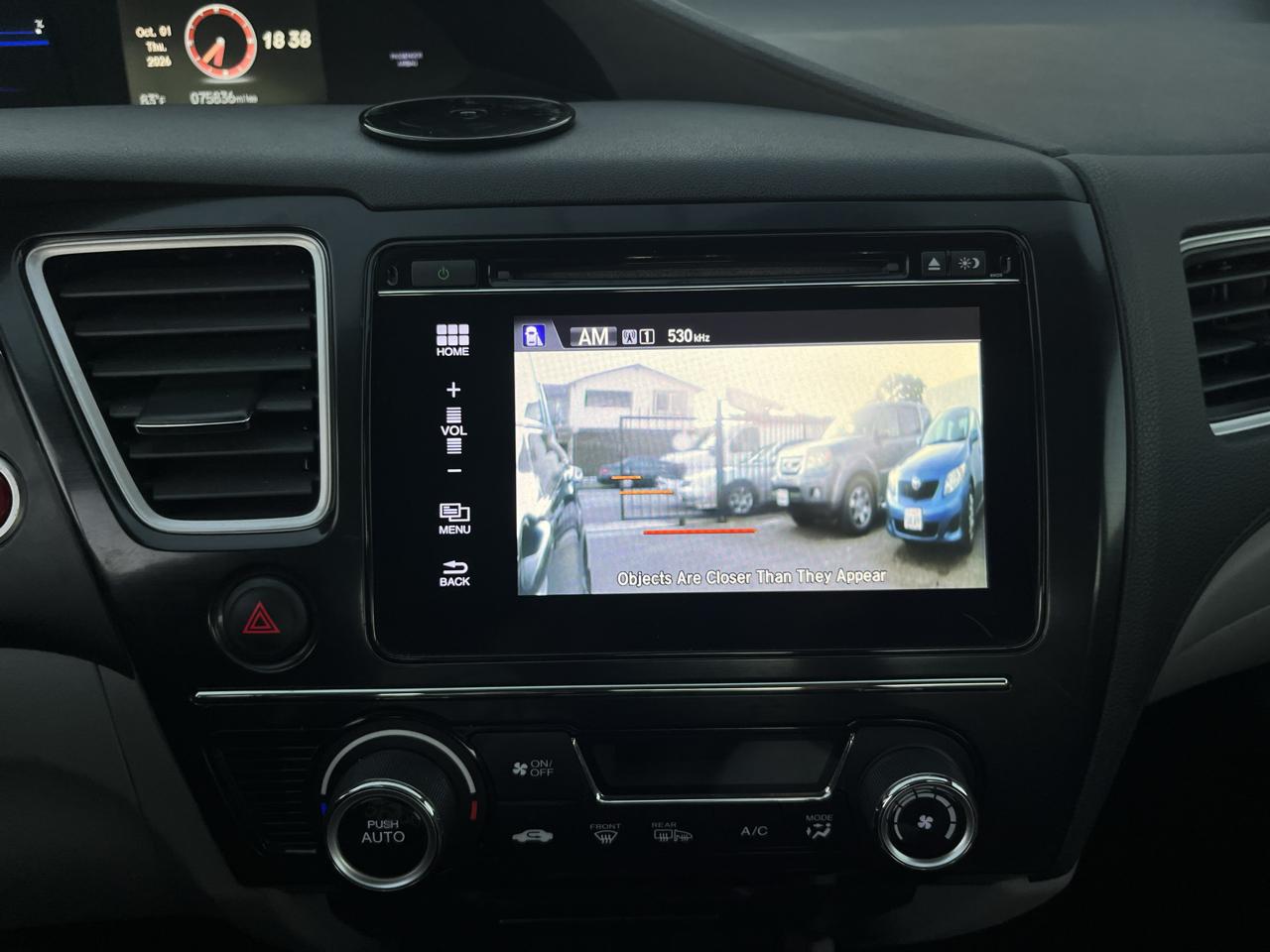 Honda Civic EX-L Sedan CVT 2015