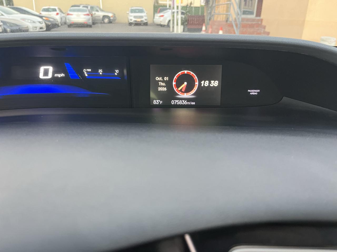Honda Civic EX-L Sedan CVT 2015