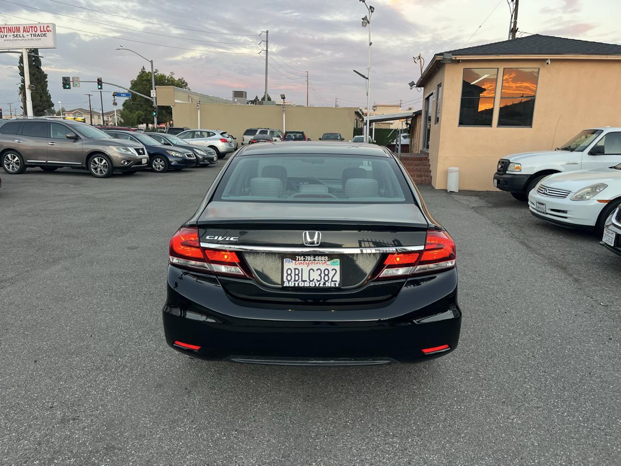 Honda Civic LX Sedan CVT 2014