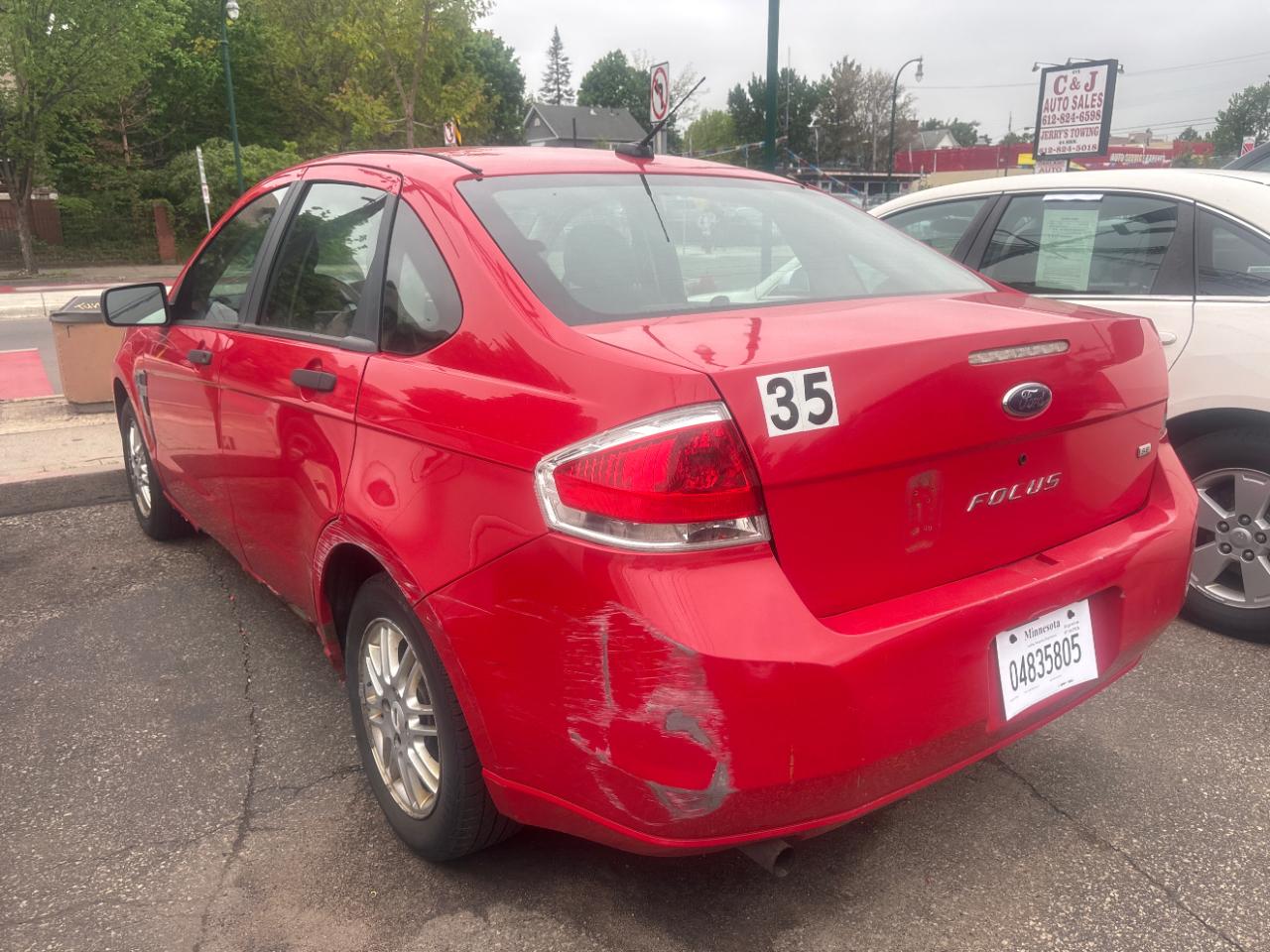 Ford Focus SE Sedan 2008