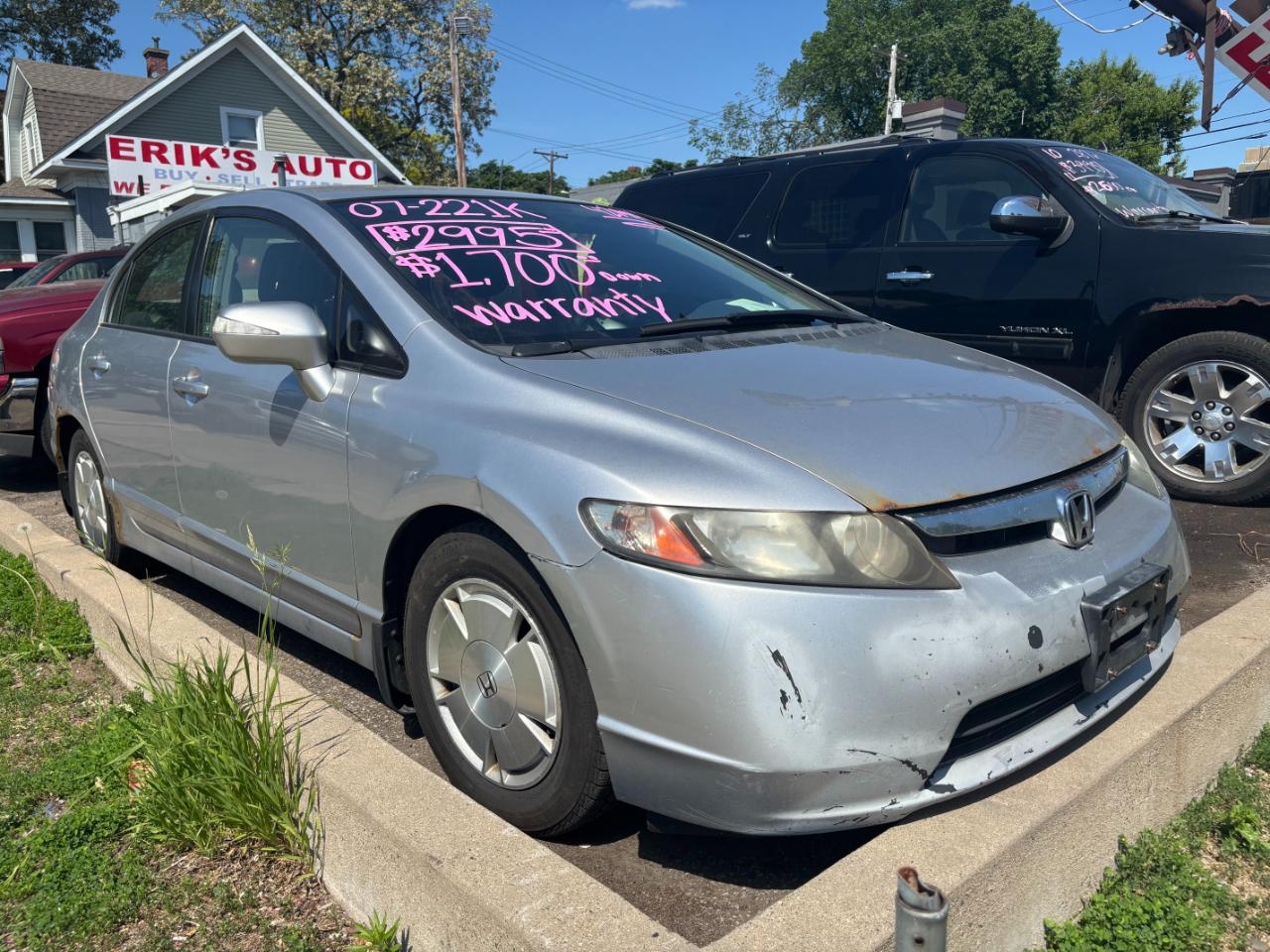 Honda Civic Hybrid CVT AT-PZEV with Navigation 2007