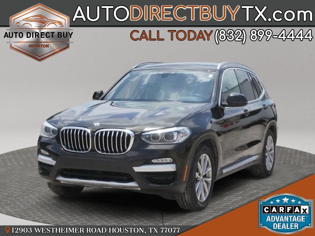 2019 BMW X3 sDrive30i Sports Activity Vehicle