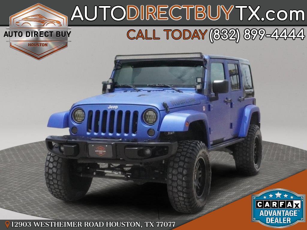 2016 Jeep Wrangler Unlimited 4WD 4dr Rubicon Hard Rock