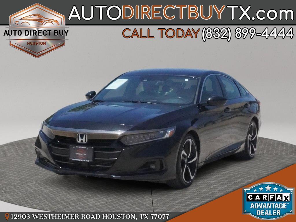 2022 Honda Accord Sedan Sport 1.5T CVT