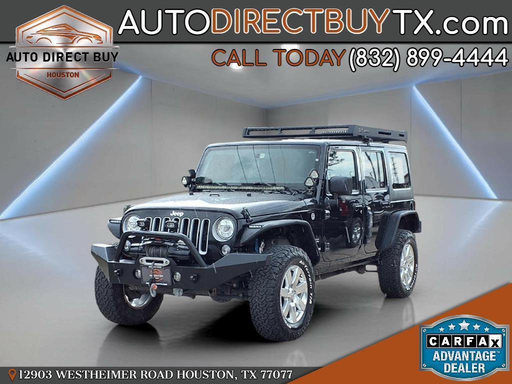 2018 Jeep Wrangler JK Unlimited Sahara 4x4