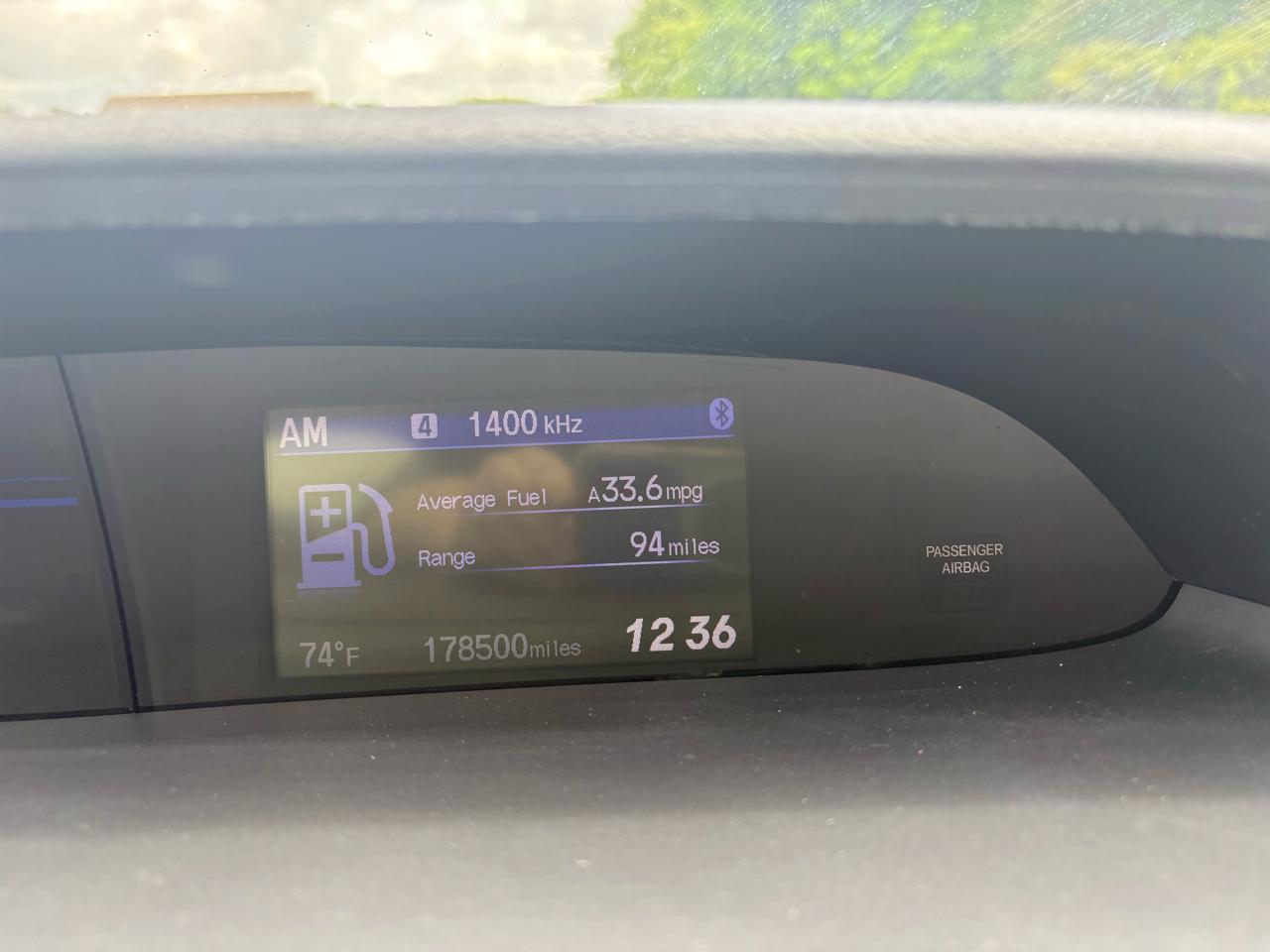 Honda Civic SE Sedan CVT 2015