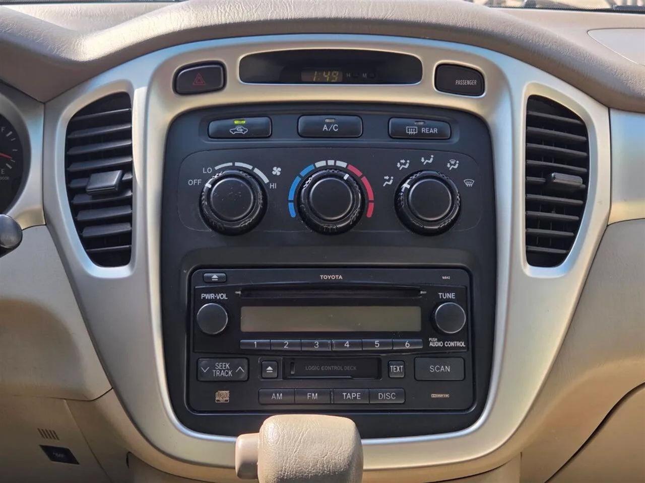 Toyota Highlander 2WD 2004
