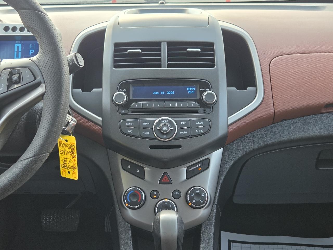 Chevrolet Sonic LT Auto 5-Door 2013