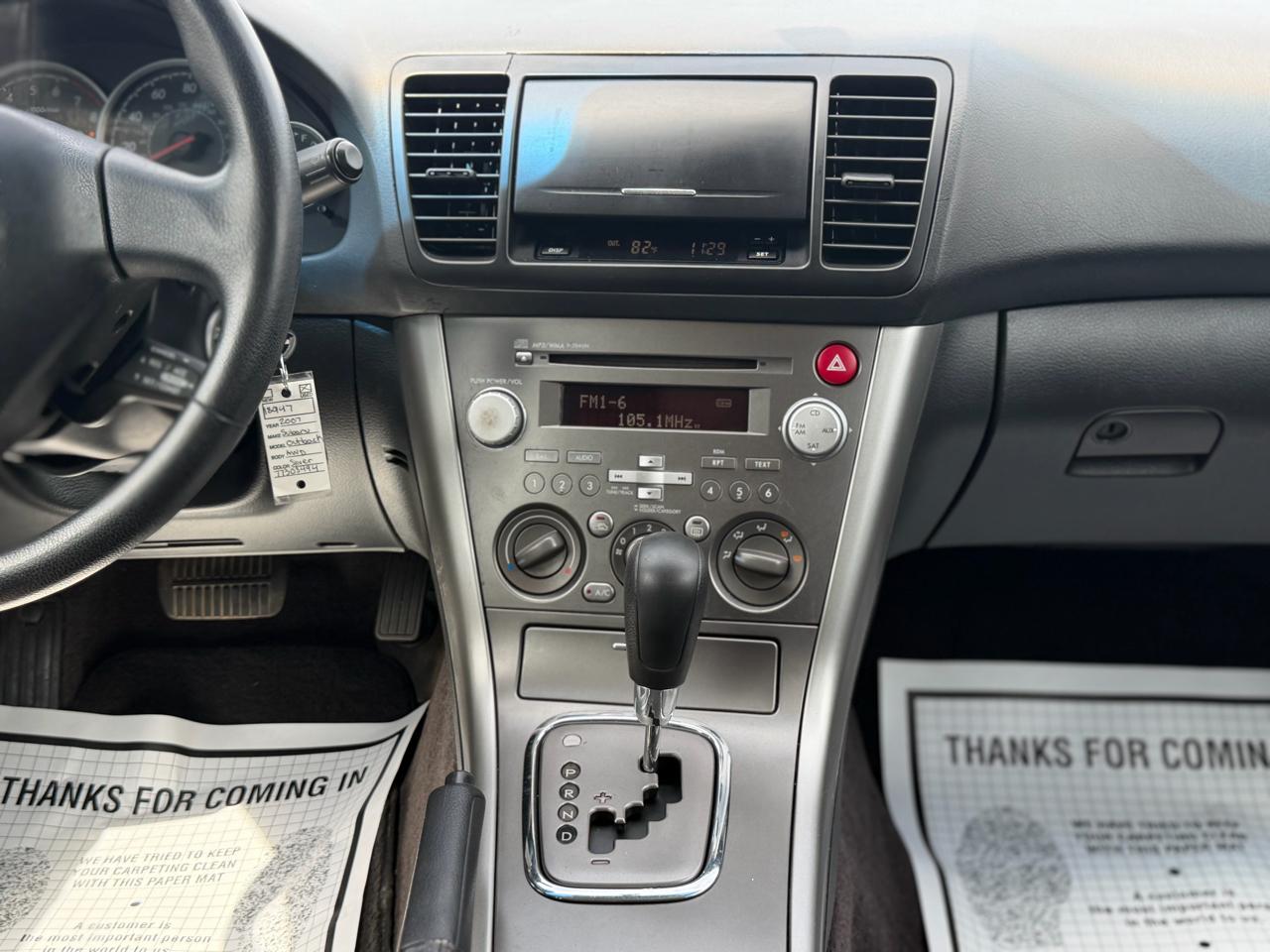 Subaru Outback 2.5i Wagon 2007