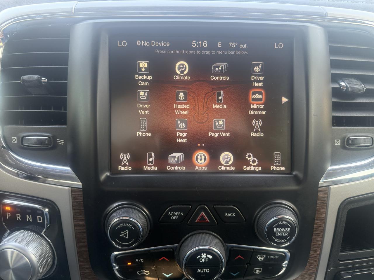 RAM 1500 Laramie Crew Cab LWB 4WD 2016