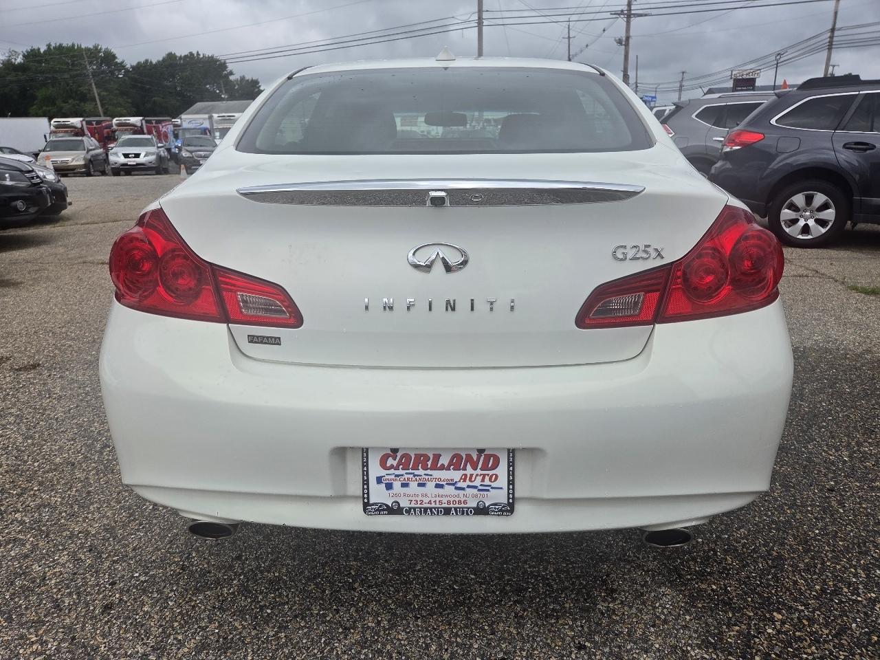 Infiniti G Sedan 25x AWD 2012