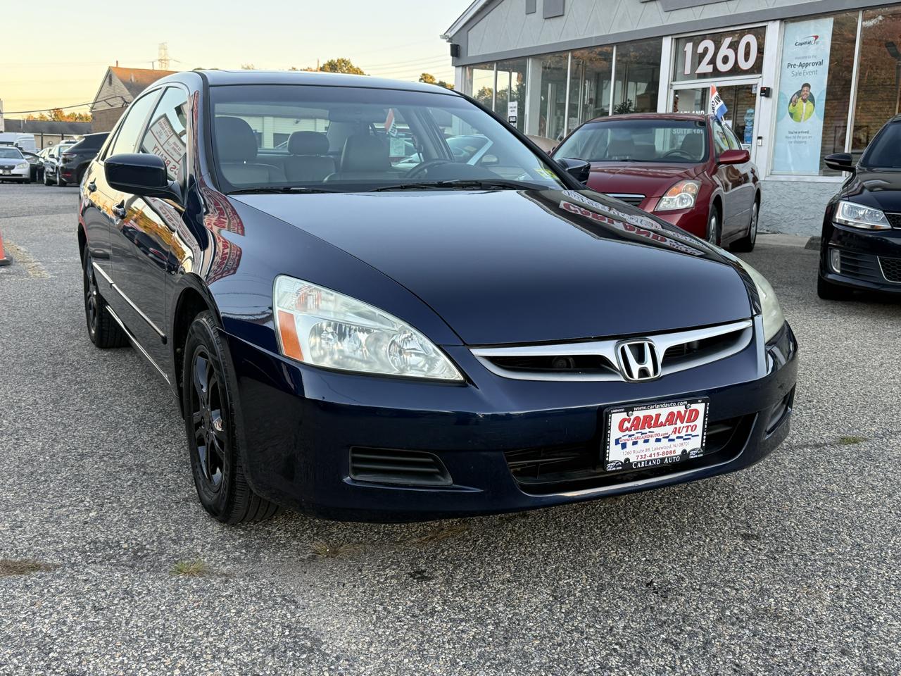 Honda Accord EX Sedan AT w/ Leather and XM Radio 2006