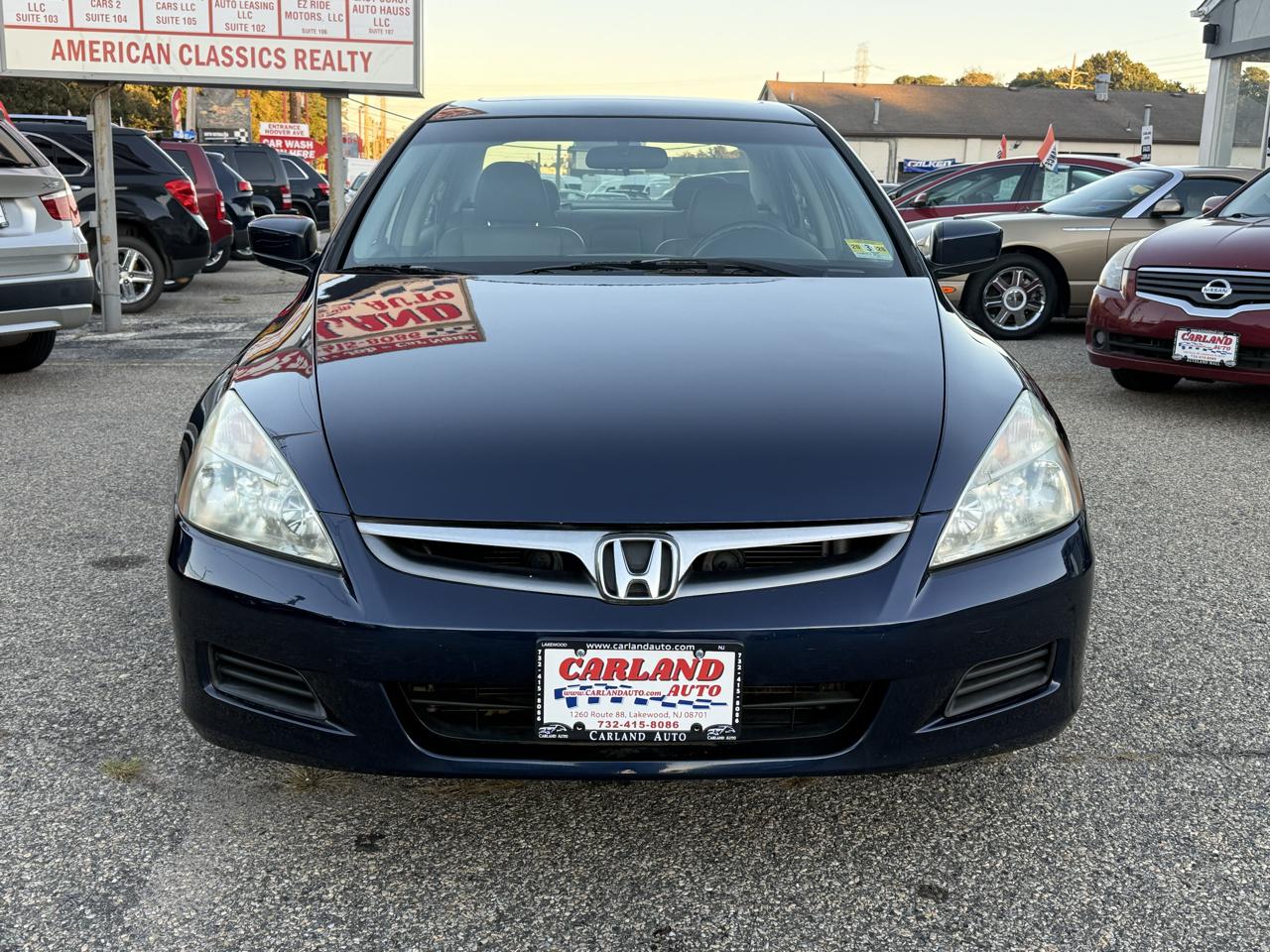 Honda Accord EX Sedan AT w/ Leather and XM Radio 2006