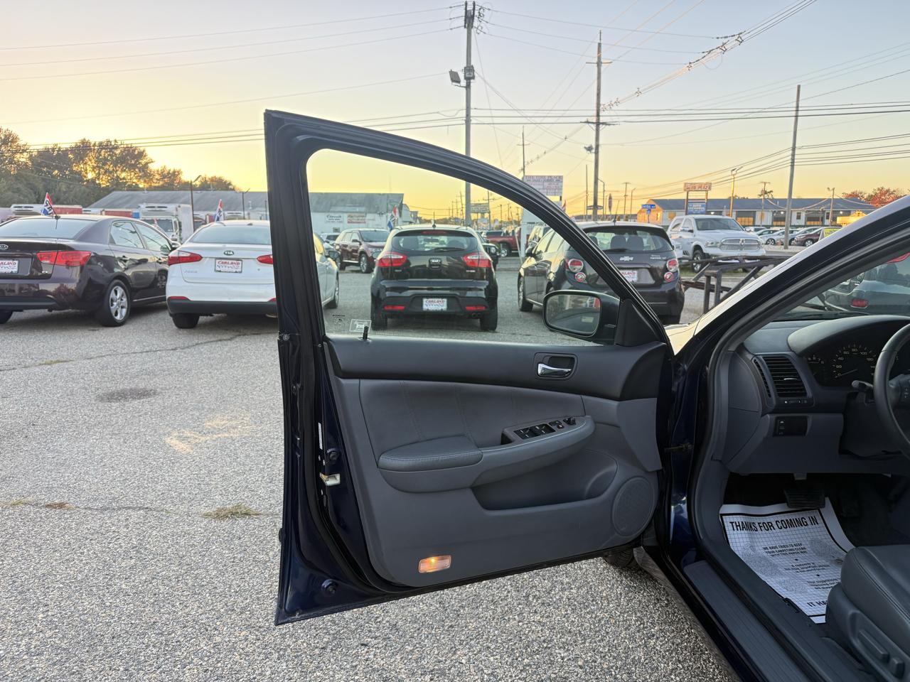 Honda Accord EX Sedan AT w/ Leather and XM Radio 2006