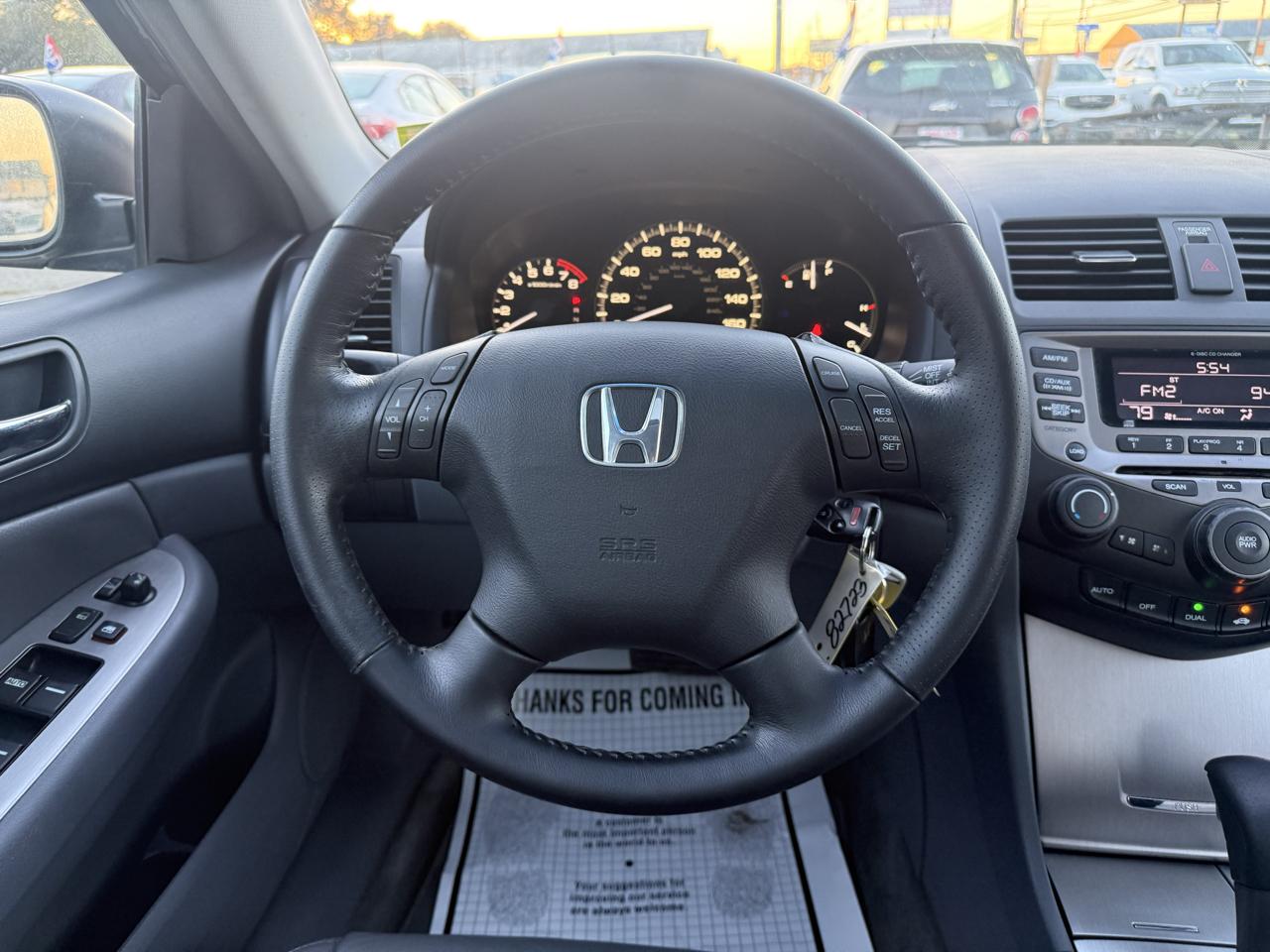 Honda Accord EX Sedan AT w/ Leather and XM Radio 2006