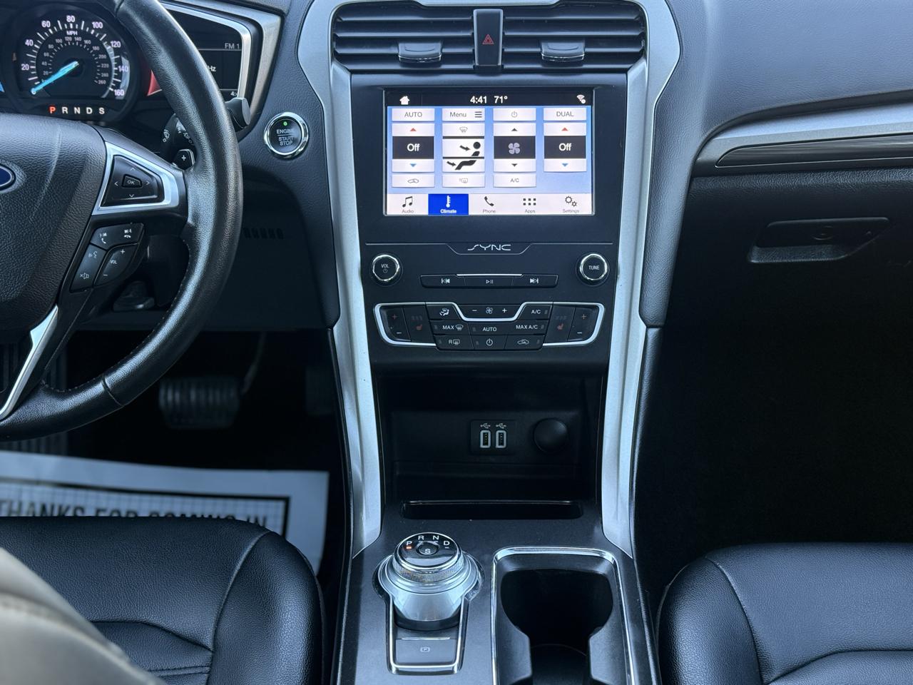 Ford Fusion SEL 2019