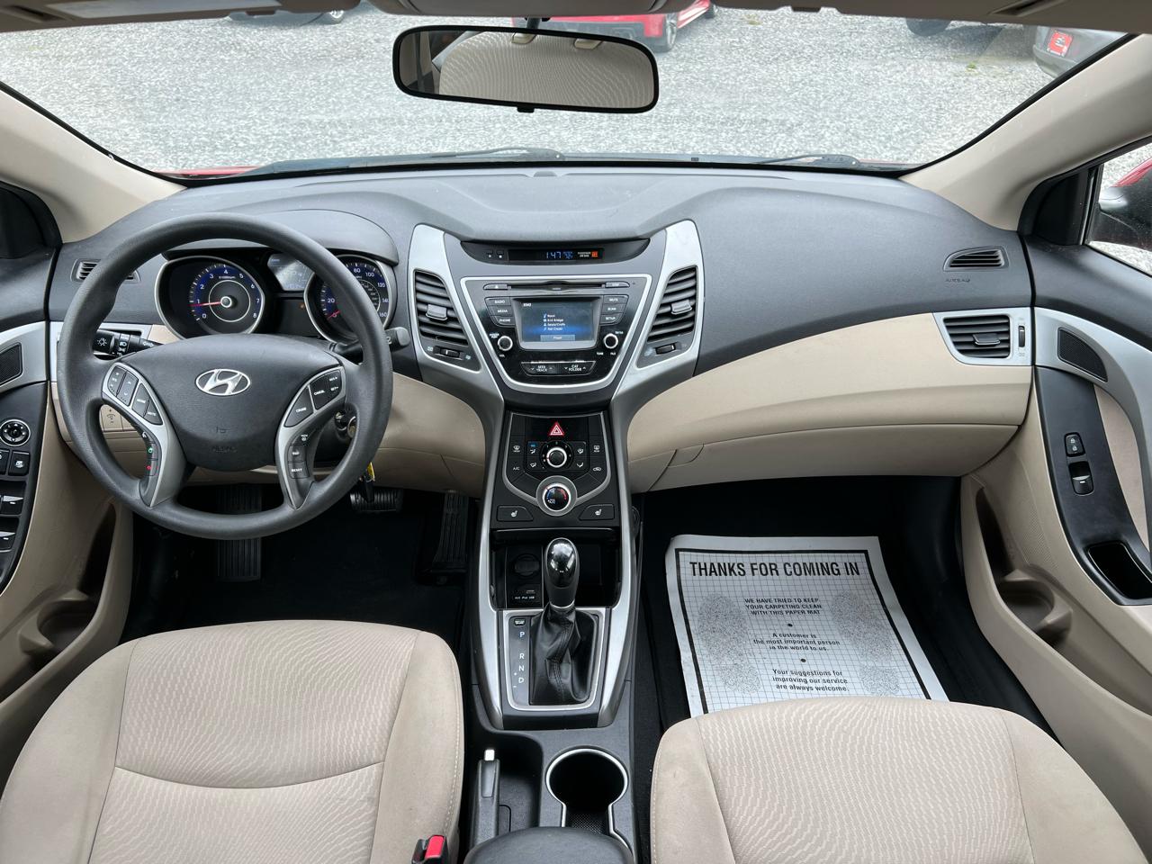 Hyundai Elantra SE 2014
