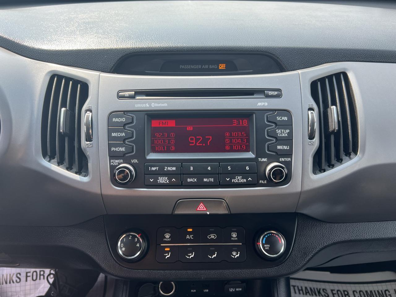 Kia Sportage 4dr LX I4 Auto 2015