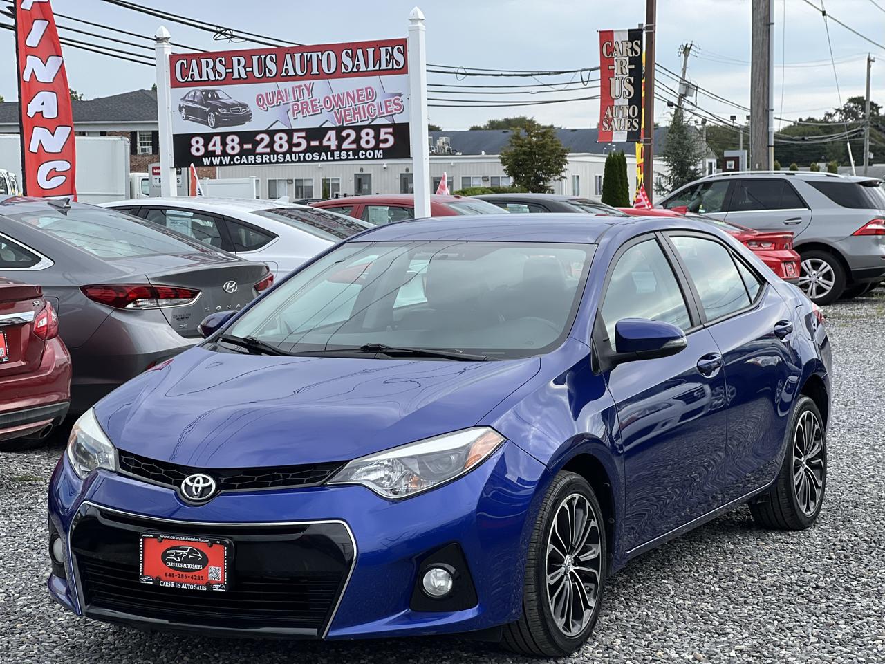 Toyota Corolla 4dr Sdn Auto S (Natl) 2014