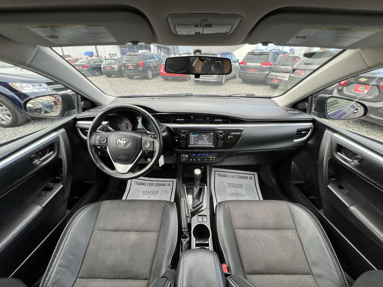 Toyota Corolla 4dr Sdn Auto S (Natl) 2014
