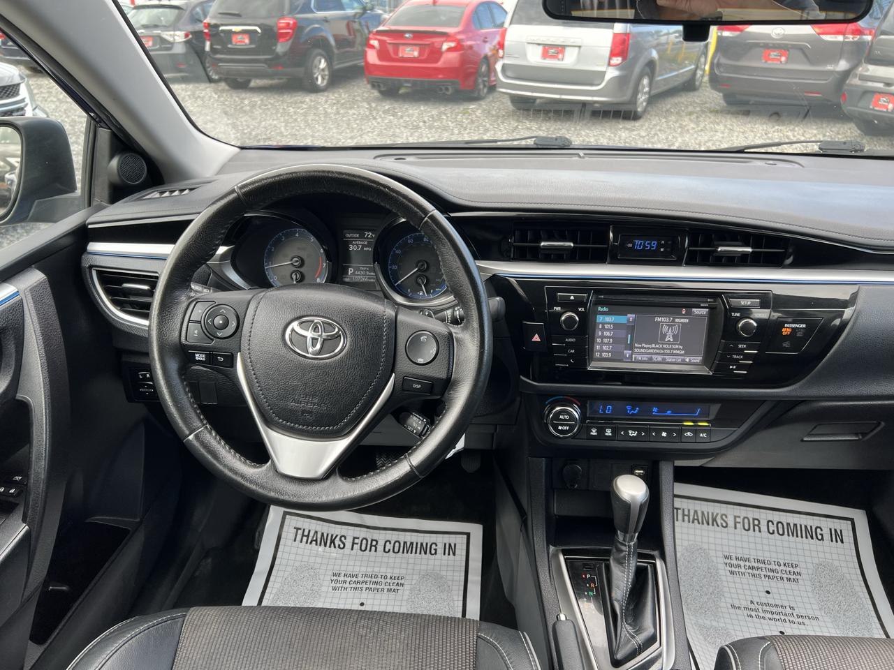 Toyota Corolla 4dr Sdn Auto S (Natl) 2014