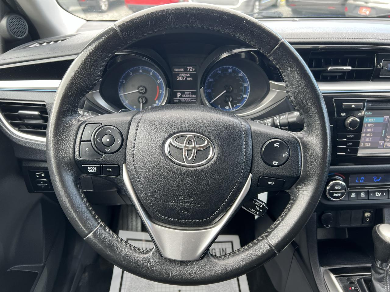 Toyota Corolla 4dr Sdn Auto S (Natl) 2014
