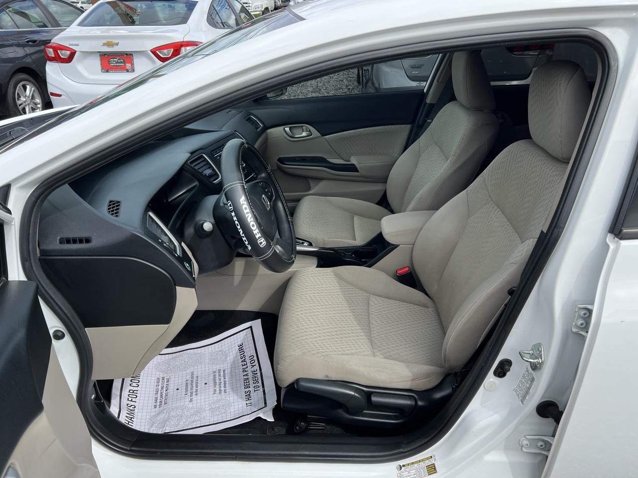 Honda Civic LX Sedan CVT 2015
