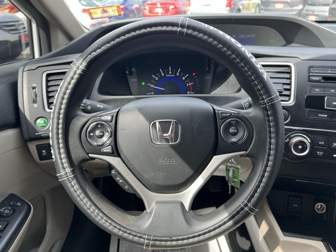 Honda Civic LX Sedan CVT 2015