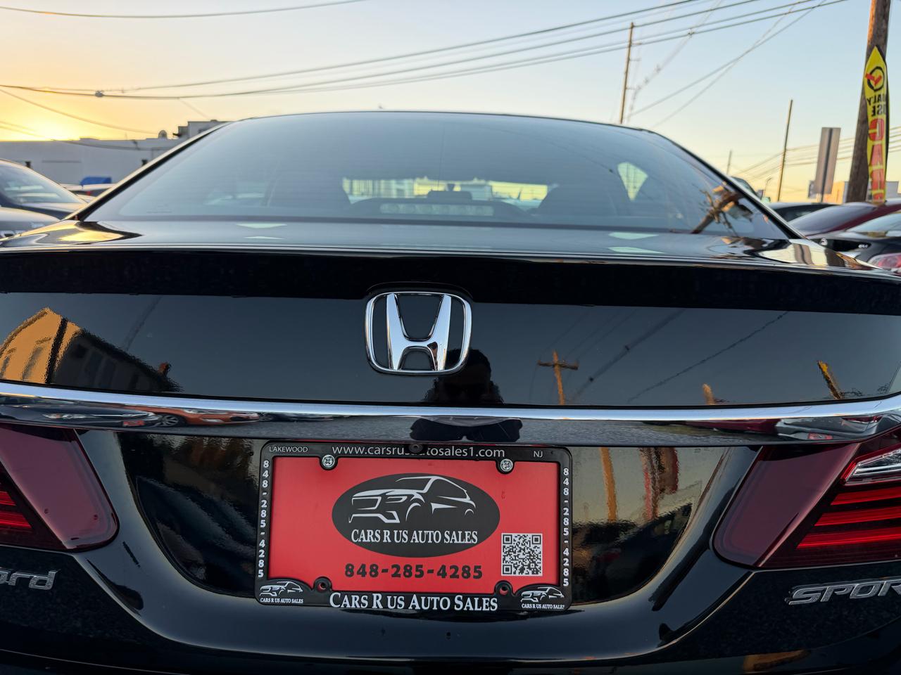 Honda Accord Sport 6-Spd MT 2016