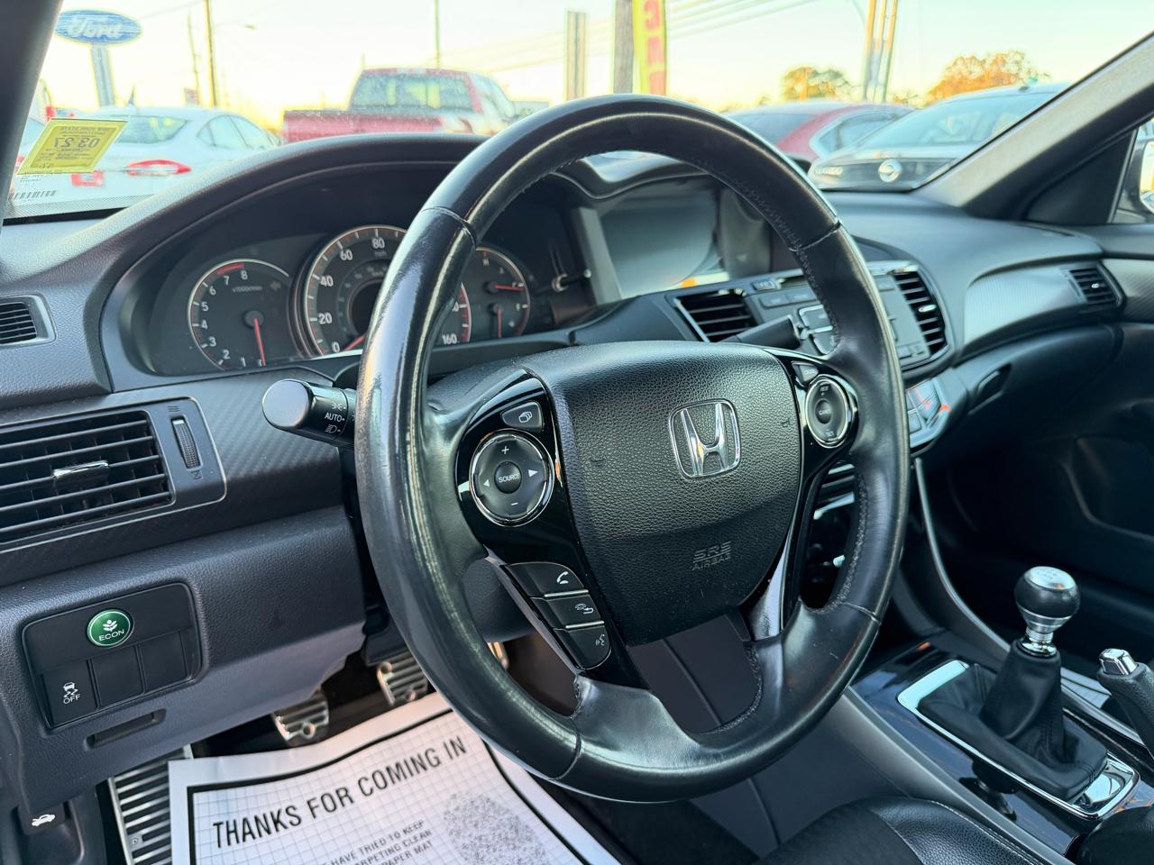 Honda Accord Sport 6-Spd MT 2016