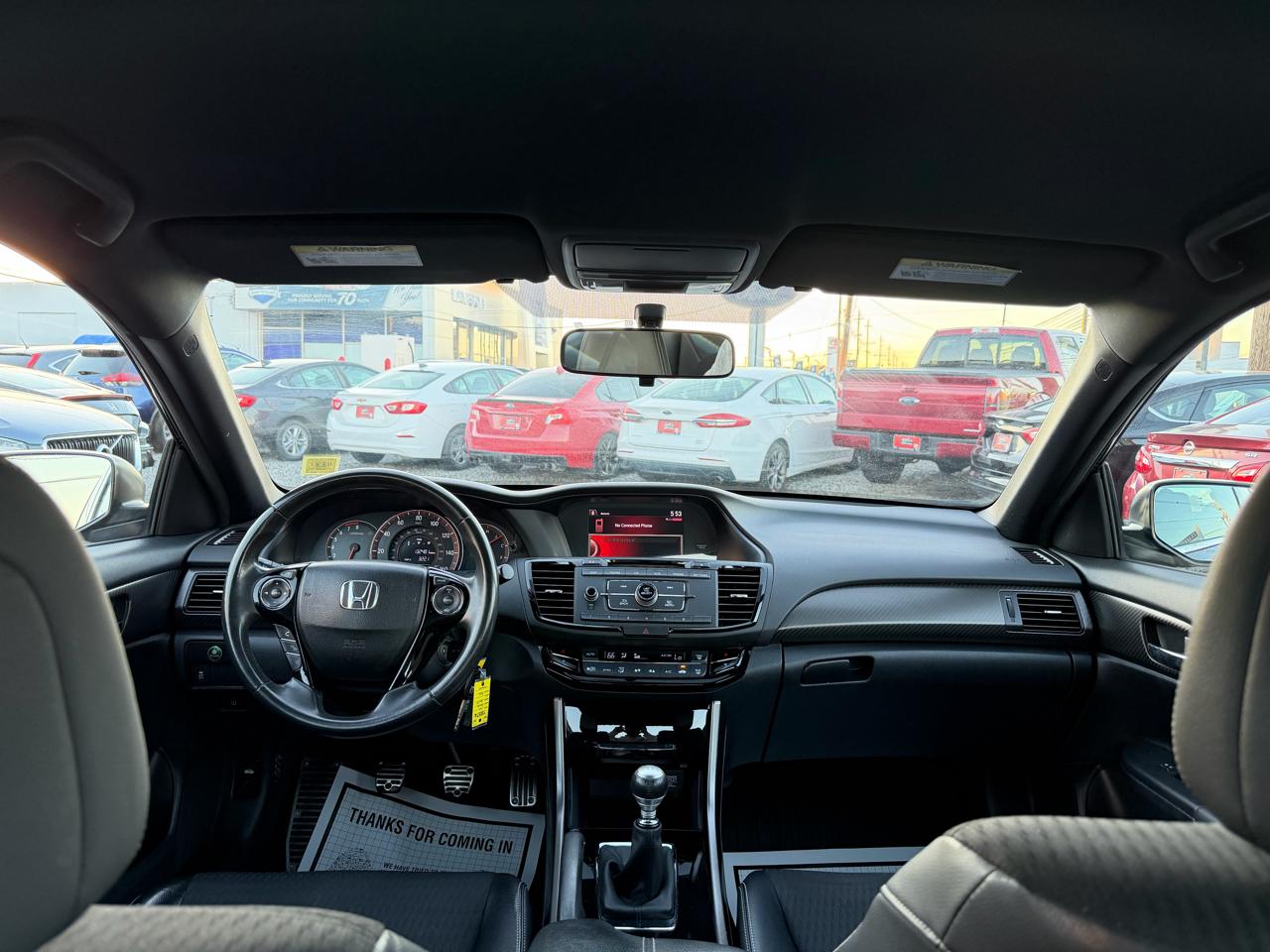 Honda Accord Sport 6-Spd MT 2016