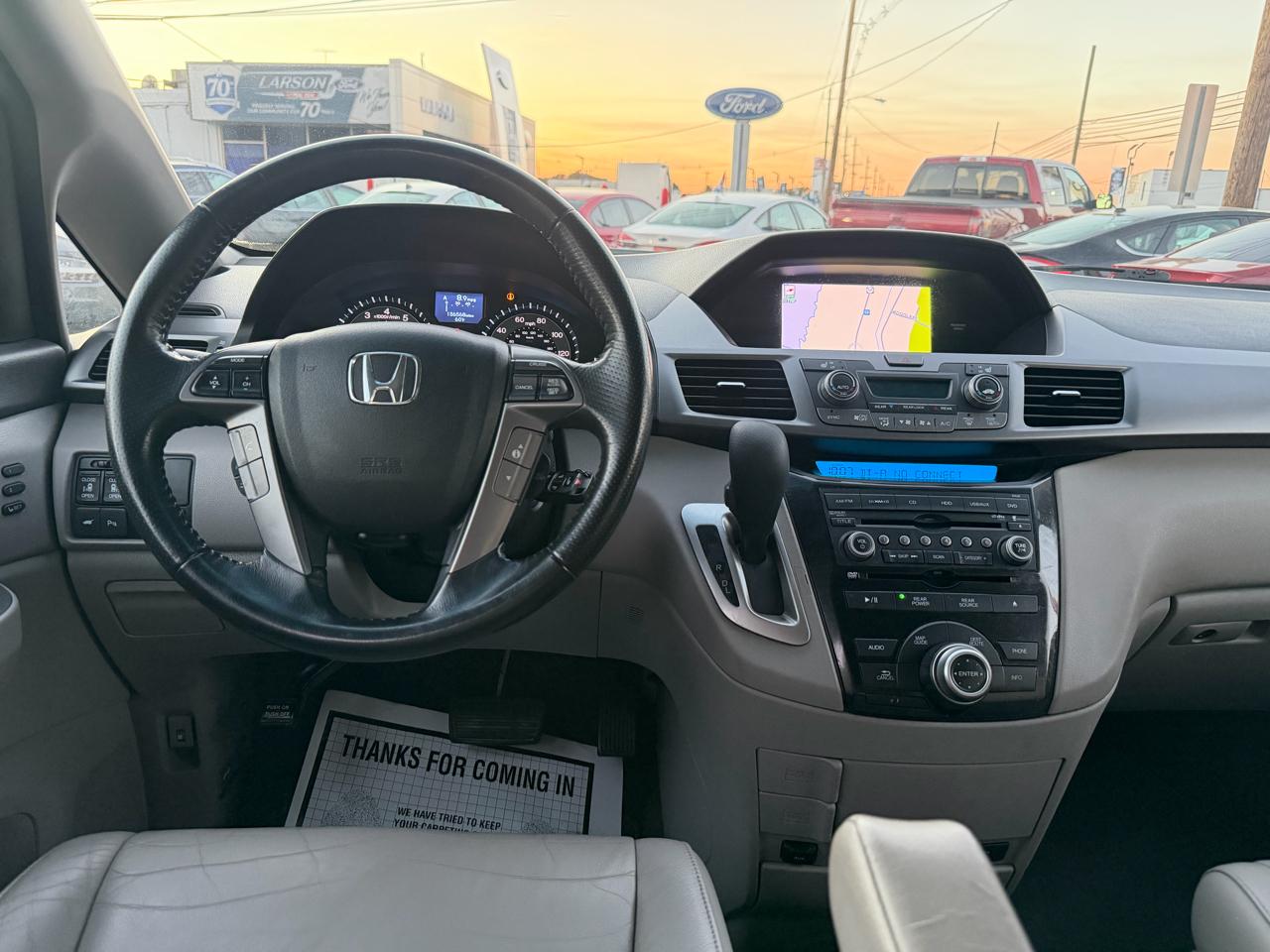 Honda Odyssey Touring 2012