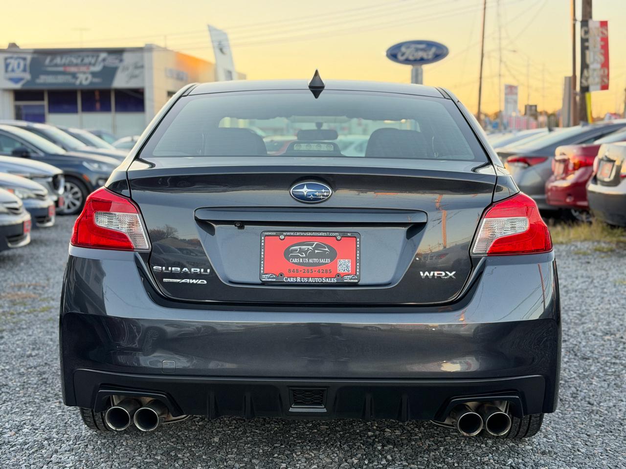 Subaru WRX 4-Door 2015