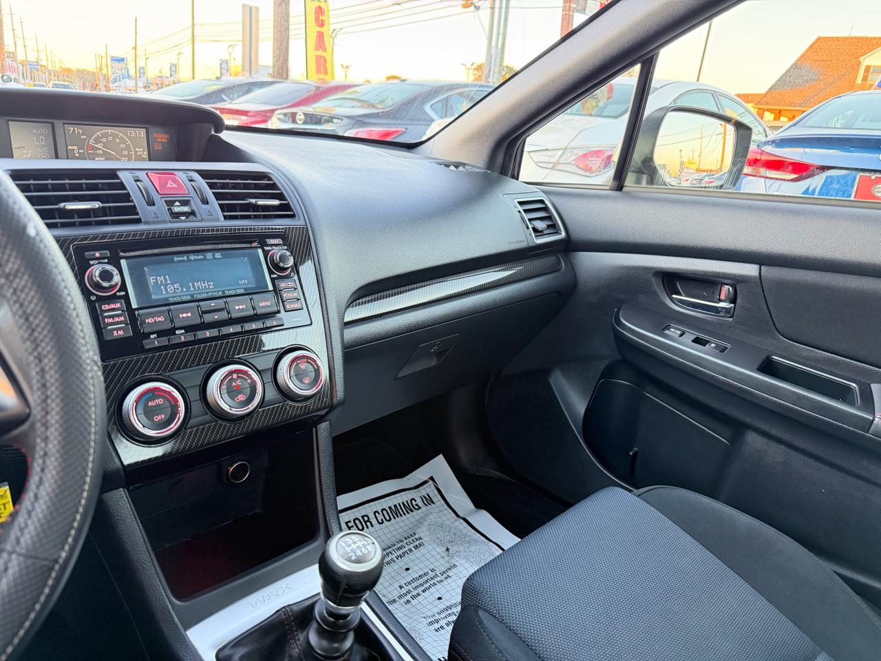 Subaru WRX 4-Door 2015