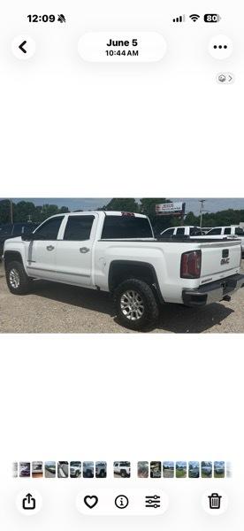 GMC Sierra 1500 SLT Crew Cab Long Box 4WD 2016